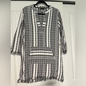 Tommy Bahamas Beach Stress shirt dress M